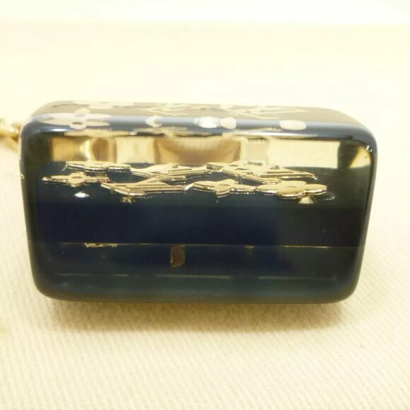 Auth LOUIS VUITTON Porte Cles Speedy Inclusion Key Ring Charm - Picture 7 of 10